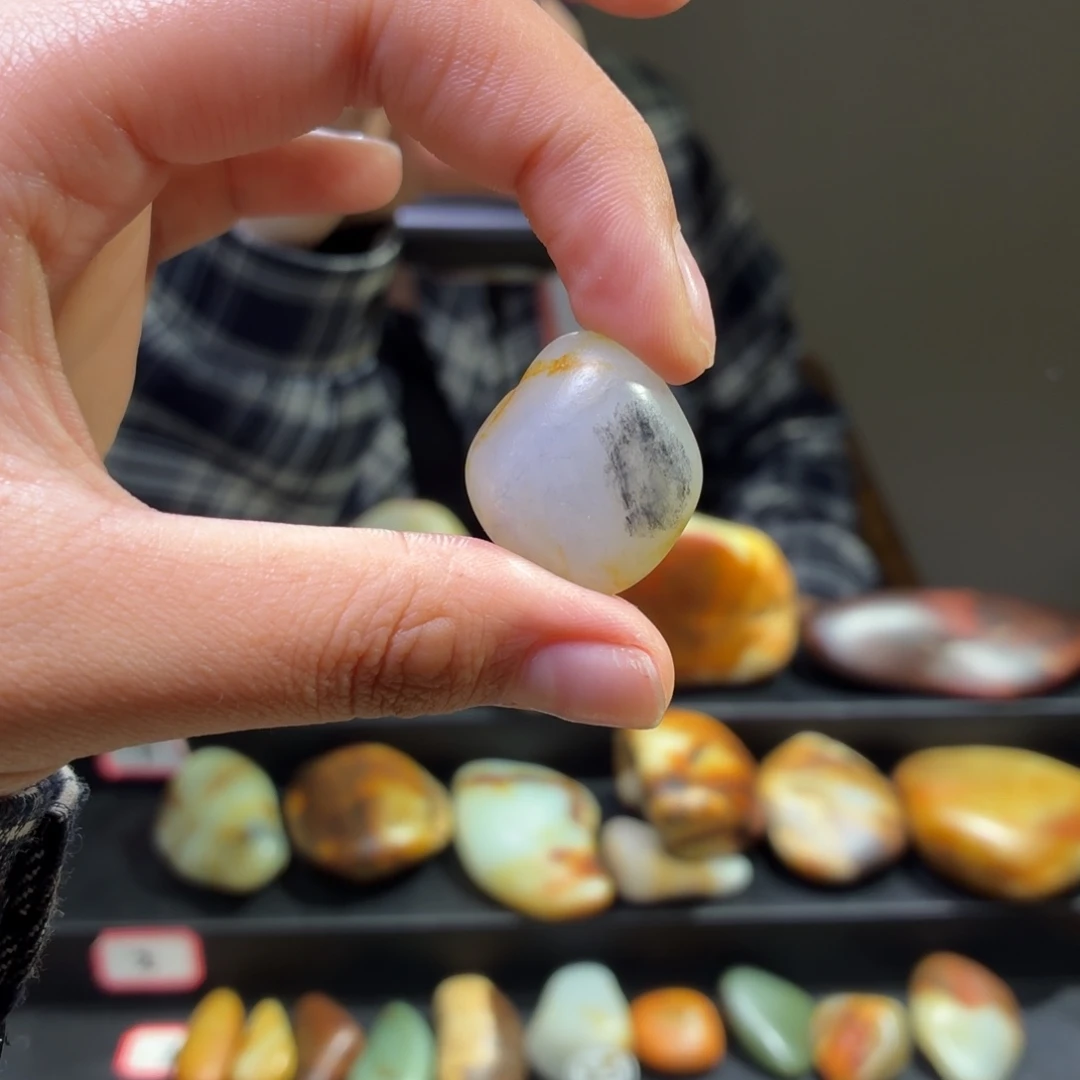 和田玉未镶嵌挂件9.1