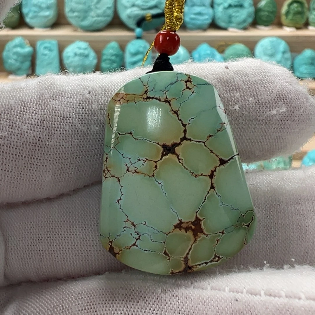 未镶嵌绿松石无事牌 23.1mm