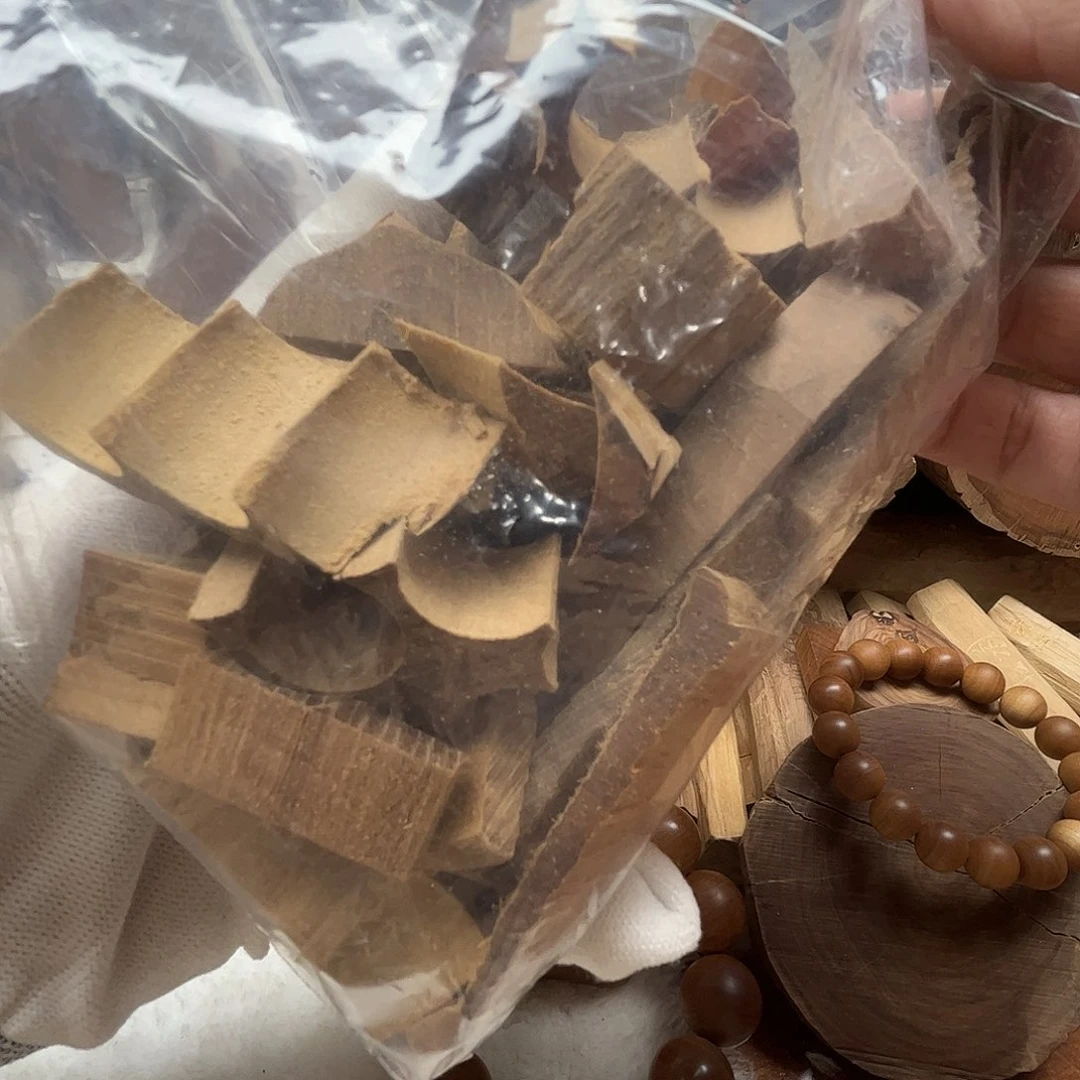 檀香木其他琮**始定制碎料200克