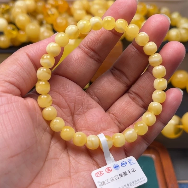 琥珀未镶嵌珠宝奇石M187号7+妖花