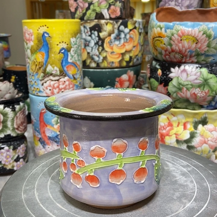 景德镇艺术手绘作品