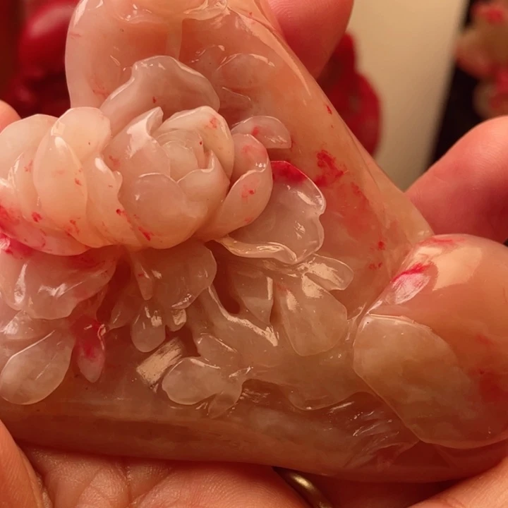 巴林鸡血石白玉地