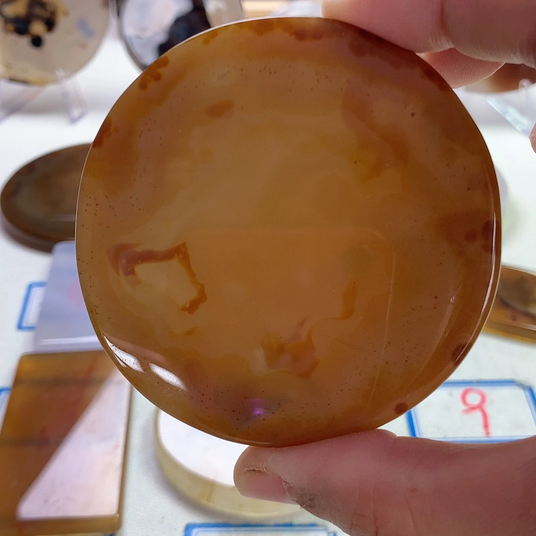 未镶嵌玛瑙/玉髓珠宝半成品