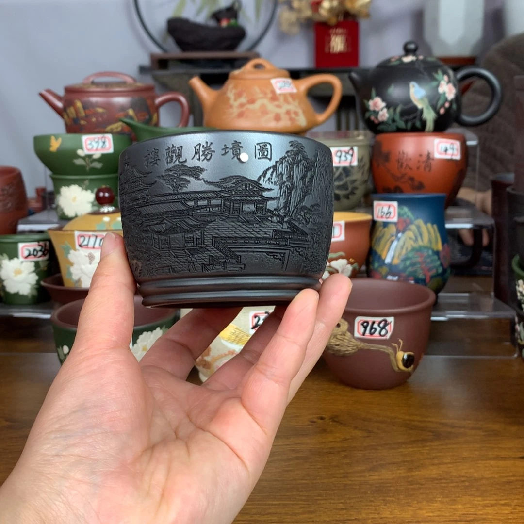 紫砂茶杯宜兴紫砂茶具