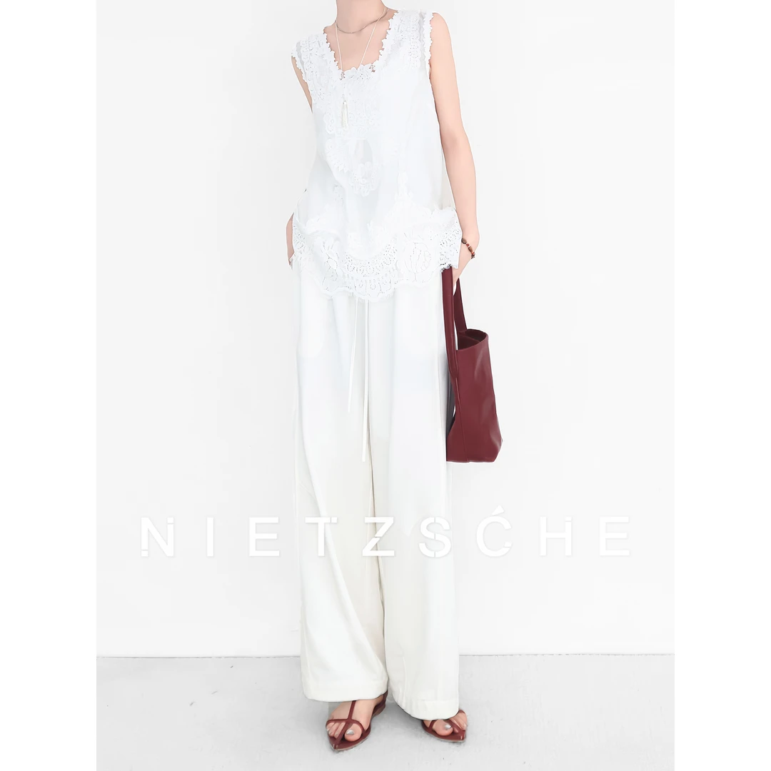 Nietzsche｜告白气球裤｜巨遮胯！莱赛尔 廓形灯笼轻量感灯笼裤7895