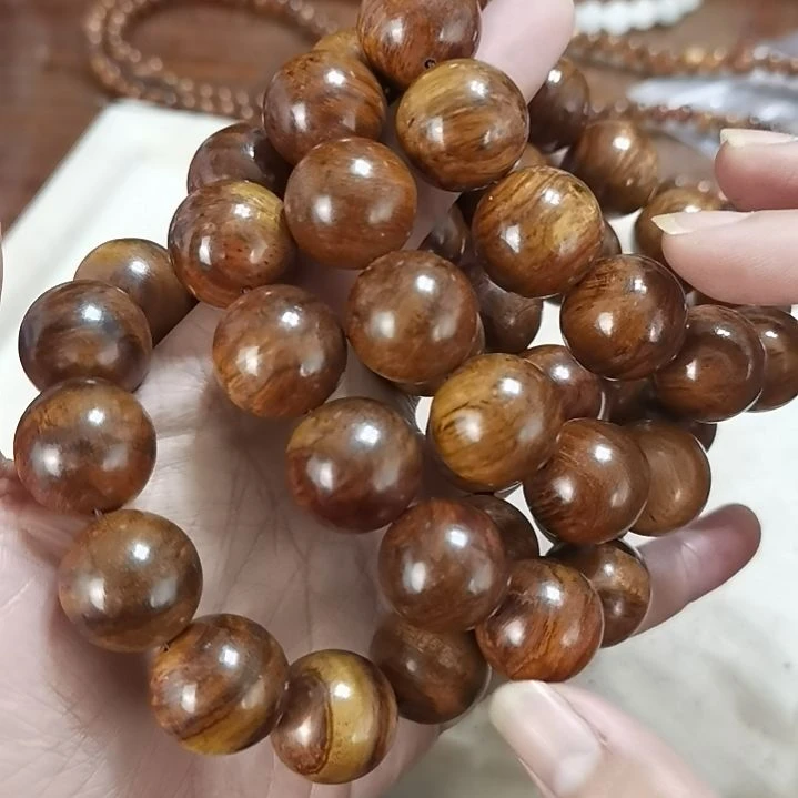 黄花梨/降香黄檀手串/手链20mm圆珠