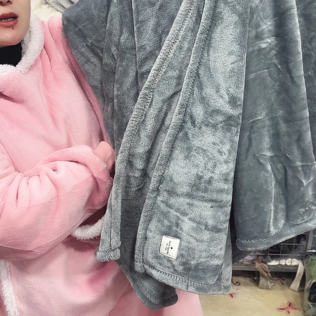 羊驼毛233.248外贸巨厚云毯，不带包装发货