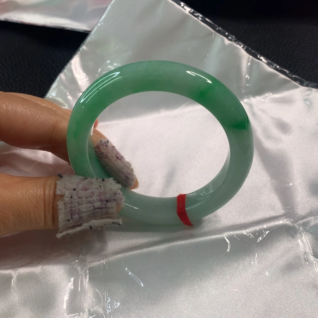 翡翠未镶嵌手镯翡翠手镯53.6