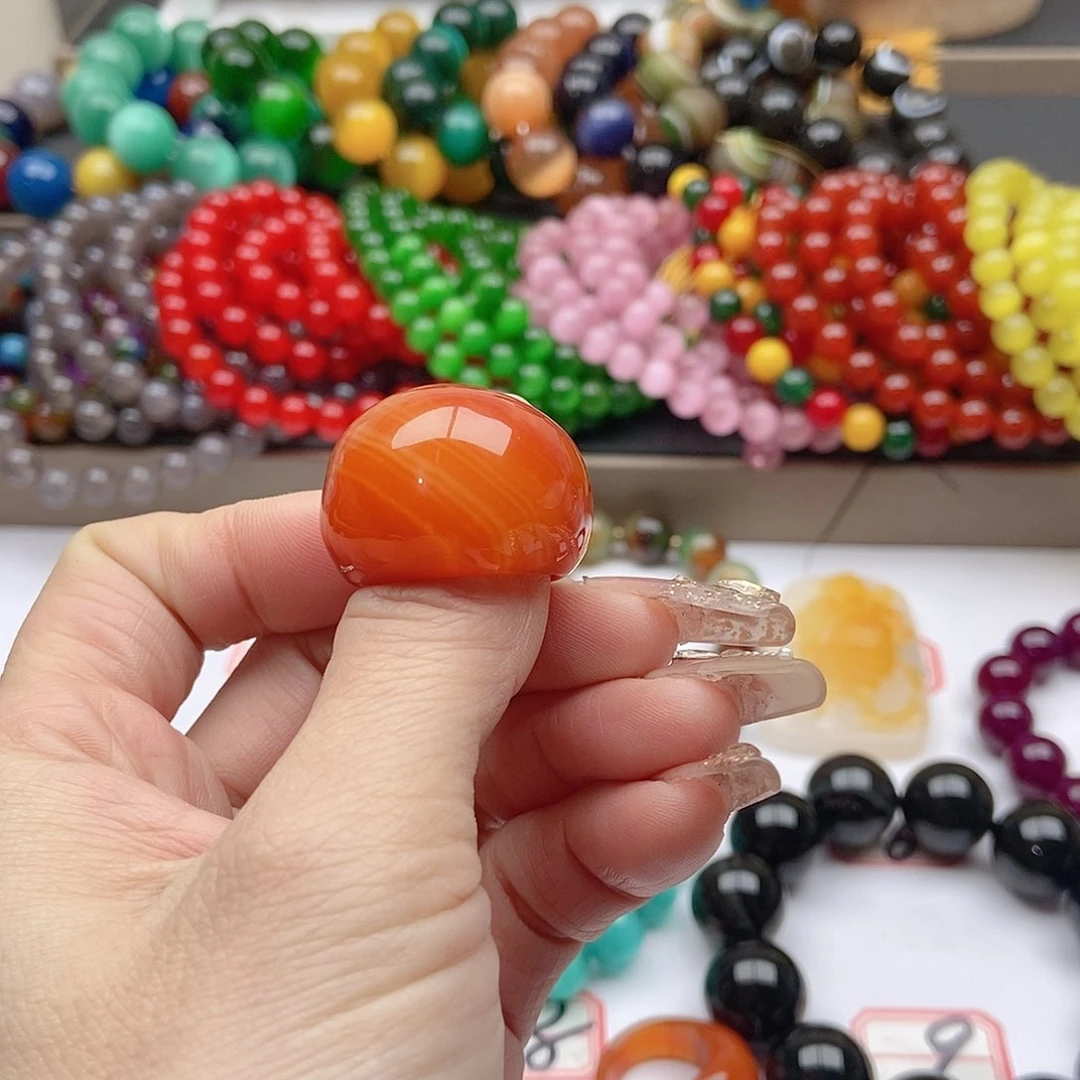 【闪购商品】玛瑙/玉髓手链未镶嵌用****6