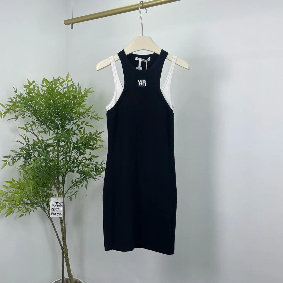 99新  Alexander Wang 亚历山大王 吊带连衣裙 S码/98新/无配件