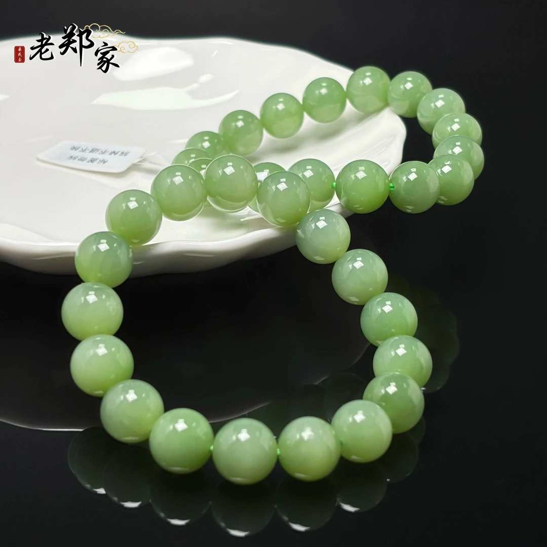 【老郑家】和田玉手串 多样性发1件 约12mm