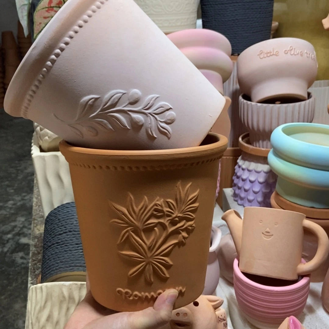 18×17雾化橄榄枝+红陶香草2个