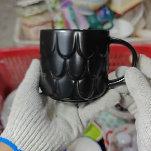 富***瑜瓷片陶瓷餐具杯碗盘微瑕介意慎拍