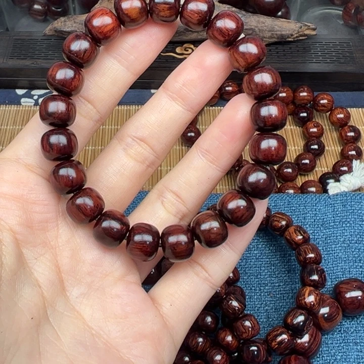 木海南红降花梨公黑金0910老型单圈