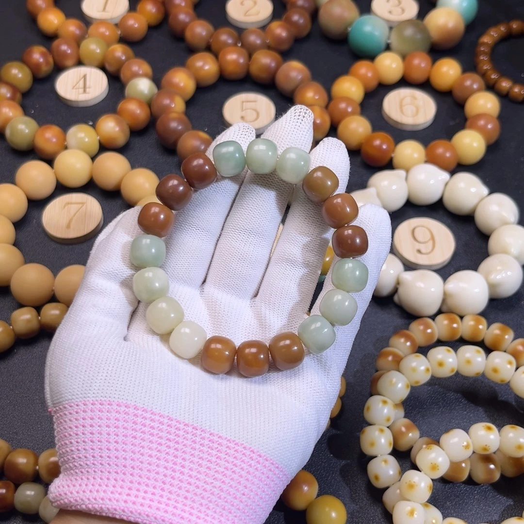 菩提根/象牙果吊坠双拼桶卡12