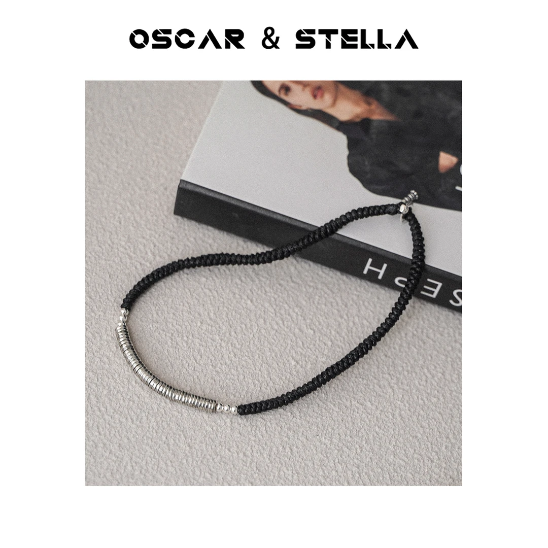 合金项链 Oscar&Stella【钱串子】纯银极简链项圈饰品271-118-10