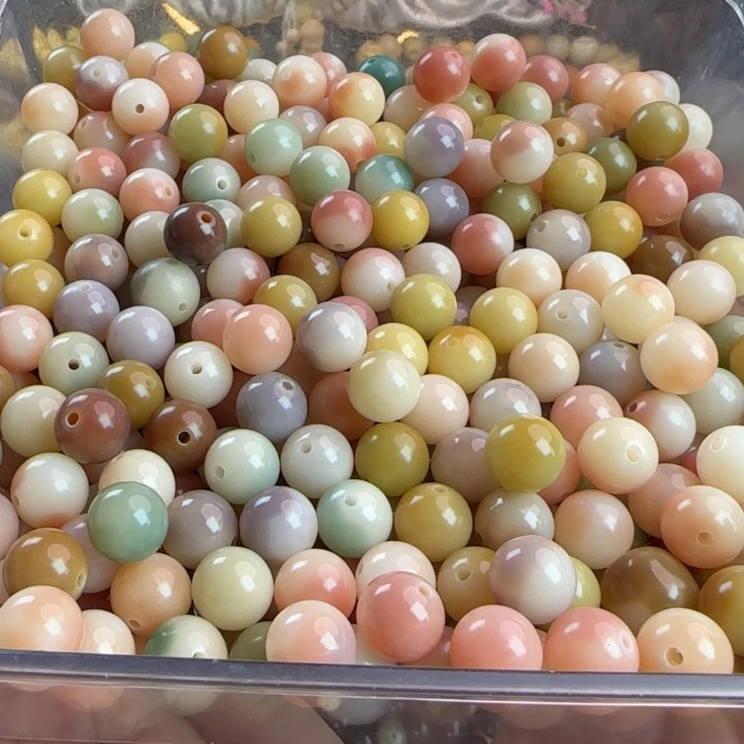 菩提根/象牙果手串卡12粉紫汤圆100卡牌➕10备珠