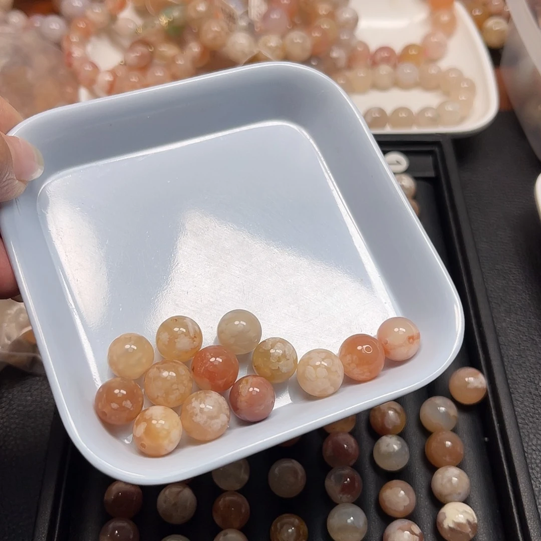 玛瑙/玉髓珠宝半成品未镶嵌不***真