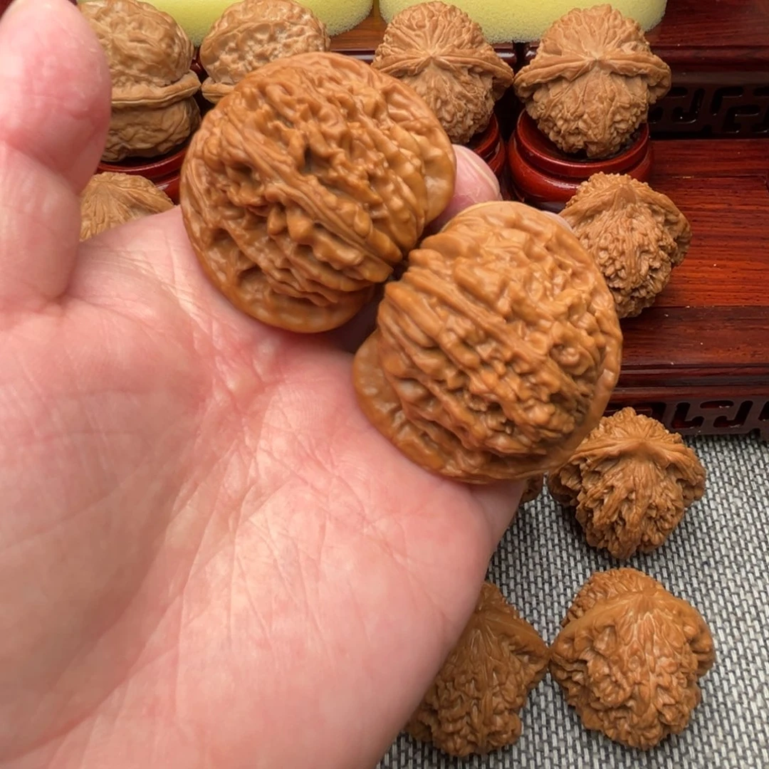 吊坠文玩核桃四座楼44尺