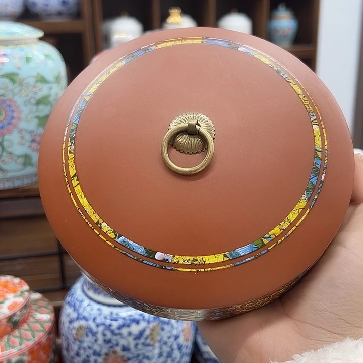 瓷片茶叶罐茶叶罐@@