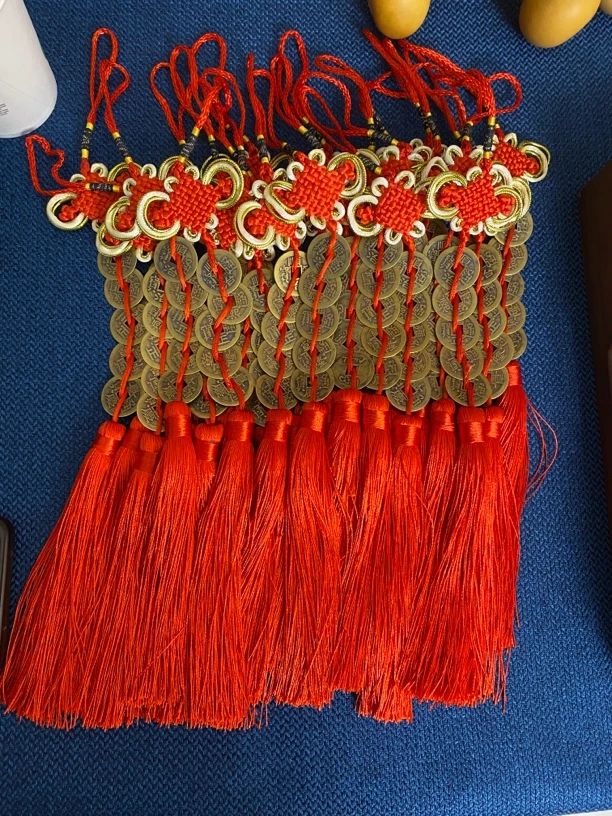 非遗文化手工五帝钱（一对）