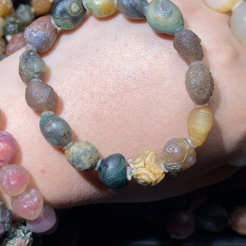 【闪购商品】玛瑙/玉髓项圈合金李*追