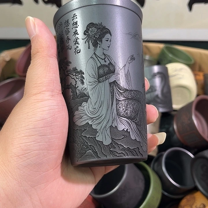 茶杯紫砂全手工紫砂主人杯