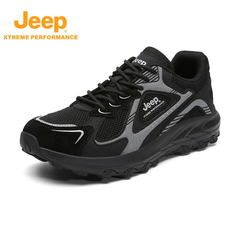 JEEP/吉普正品男鞋新款透气休闲防滑耐磨时尚潮流户外百搭男士鞋