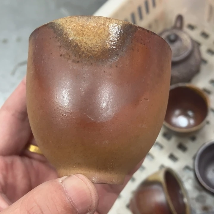 柴烧杯子宝瓶大放漏。