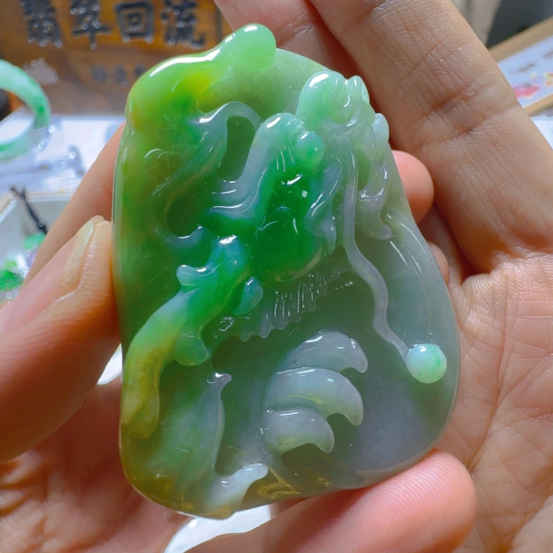 人***善颈饰未镶嵌翡翠翡翠990