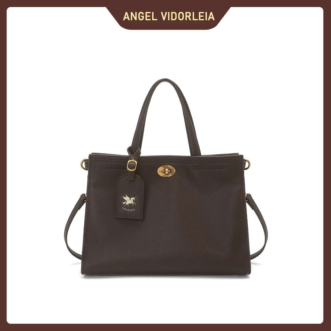 安琪维多莉娅新款轻奢潮流复古托特包时尚百搭奢华风斜跨包-5555