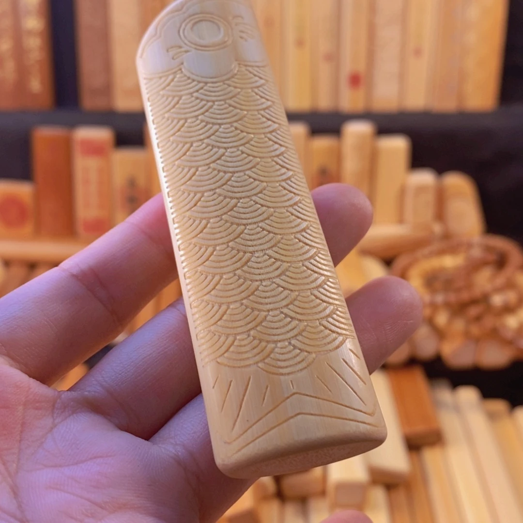 竹特价满刻手把件