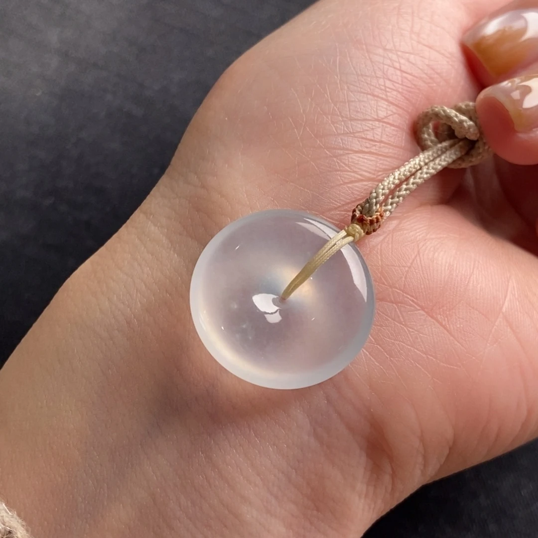 翡翠未镶嵌颈饰21.8-4.9