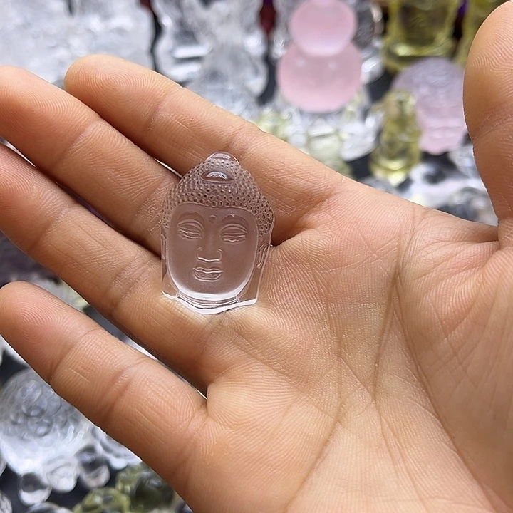 水晶摆件未镶嵌王*七吊坠