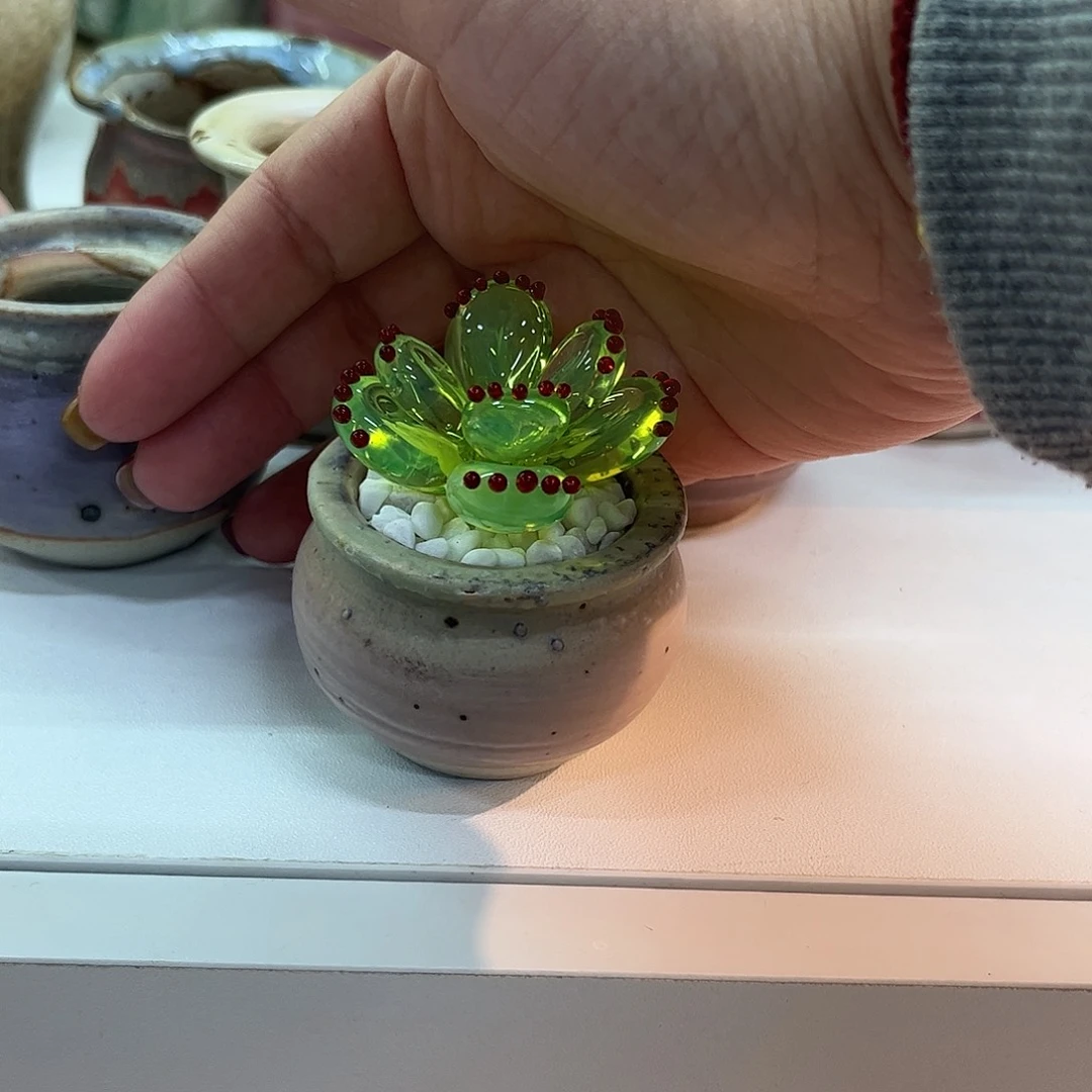 S***l手工艺品琉璃多肉