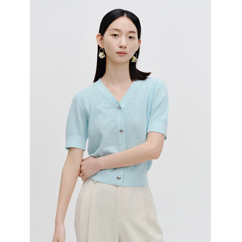 【陈大可专属】NEELLY商场同款毛针织衫N23071A01004