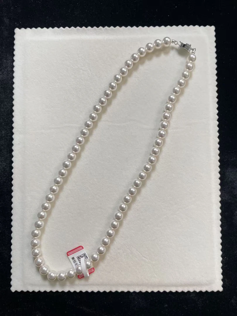 暖白色8mm45cm元宝扣链
