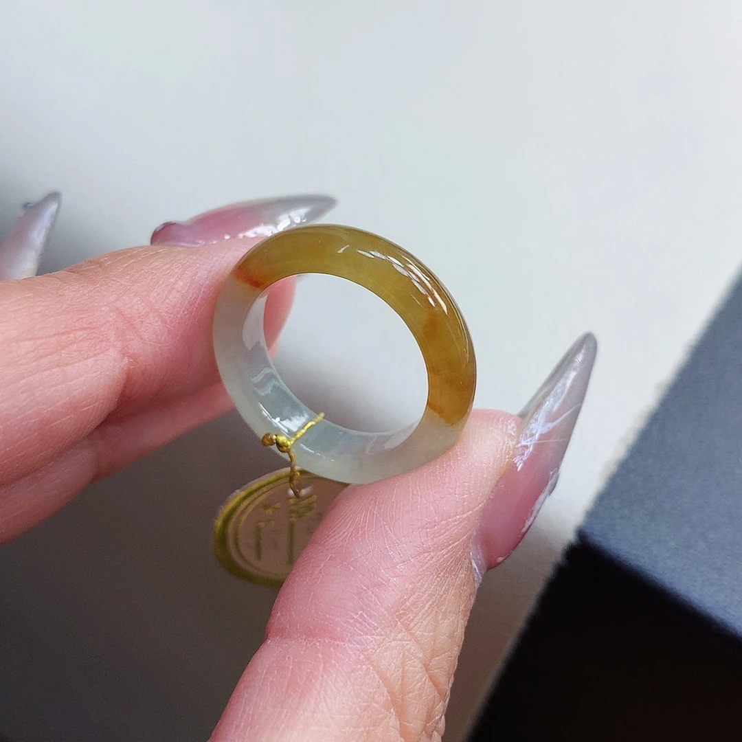 翡翠戒指未镶嵌15号