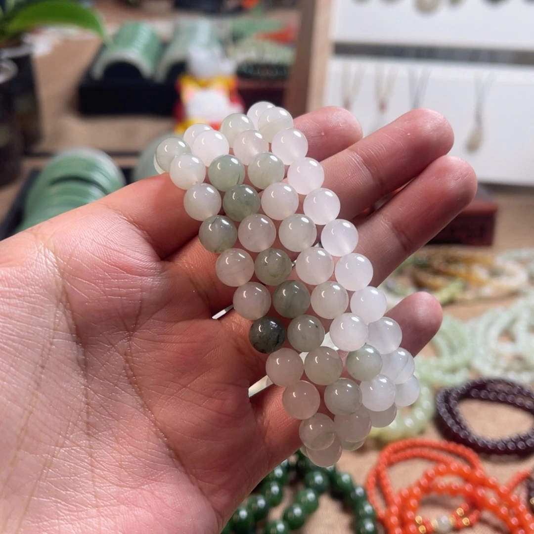 未镶嵌手链石英岩玉