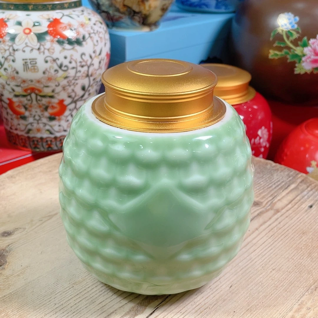 【闪购商品】罐陶瓷茶叶罐密封罐