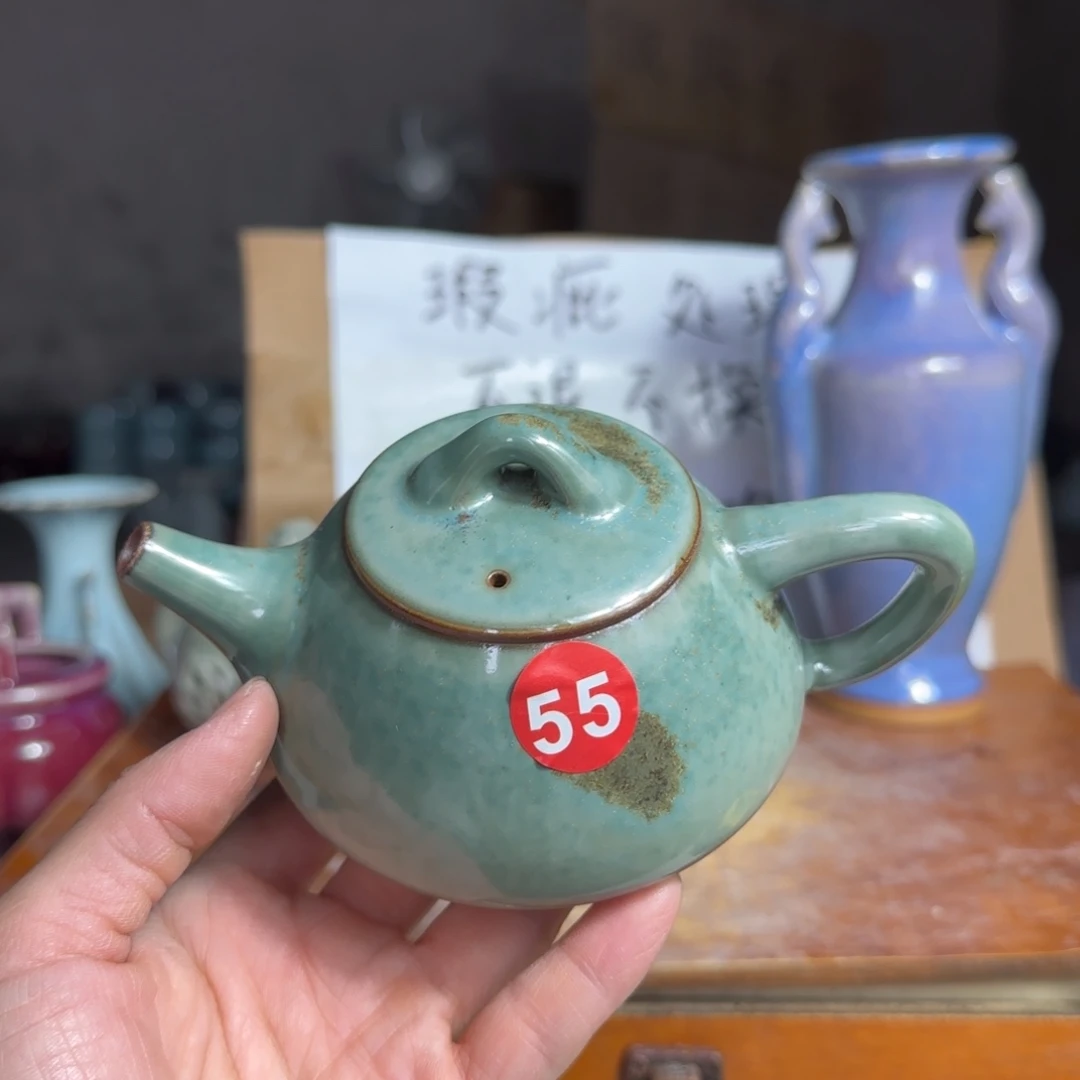 摆件郑家钧瓷摆件微瑕