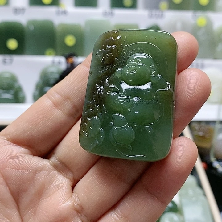 和田玉颈饰未镶嵌乐*缘