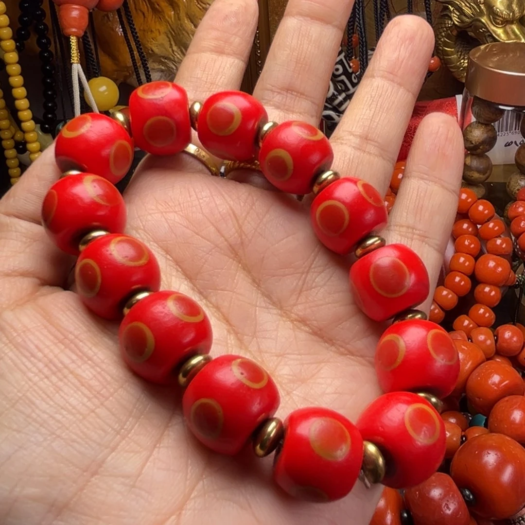 福***君颈饰琉璃大漂亮一条