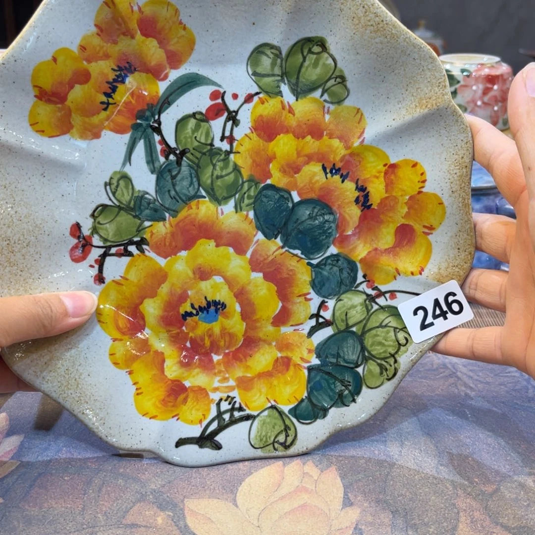 瓷片阳**翼景德镇手工制作