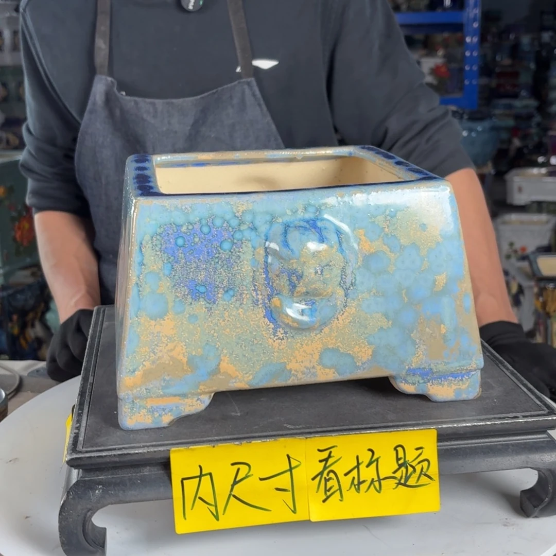 一风堂石湾花盆 内16*11