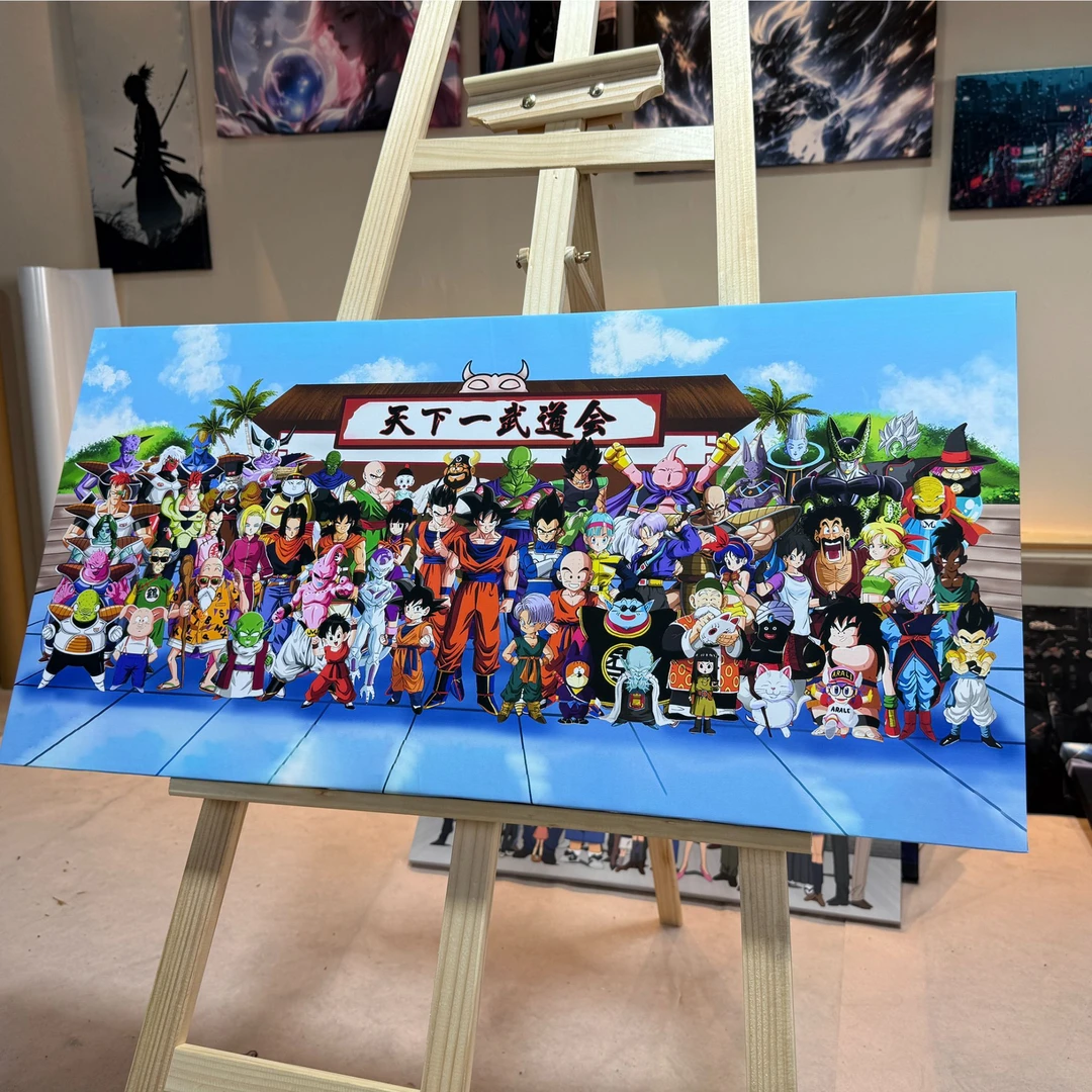 【龙珠】高清4k房间布置卧室宿舍电竞房高颜床头画pvc-40-80-w629