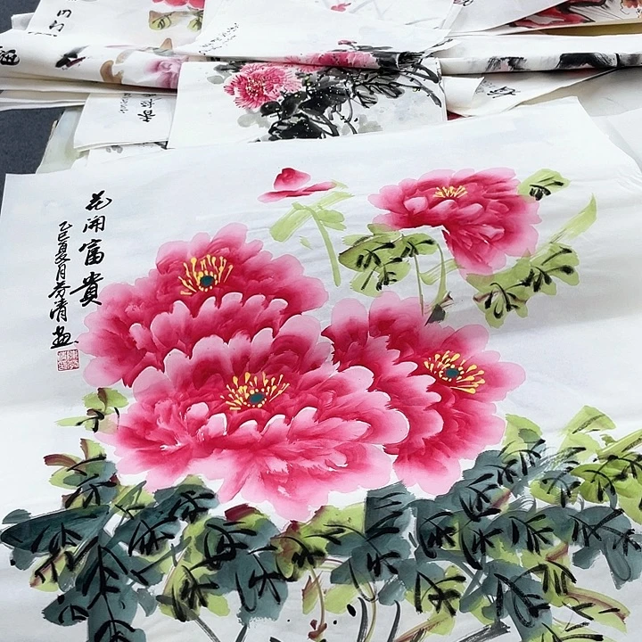 国画纯手工国画欣赏