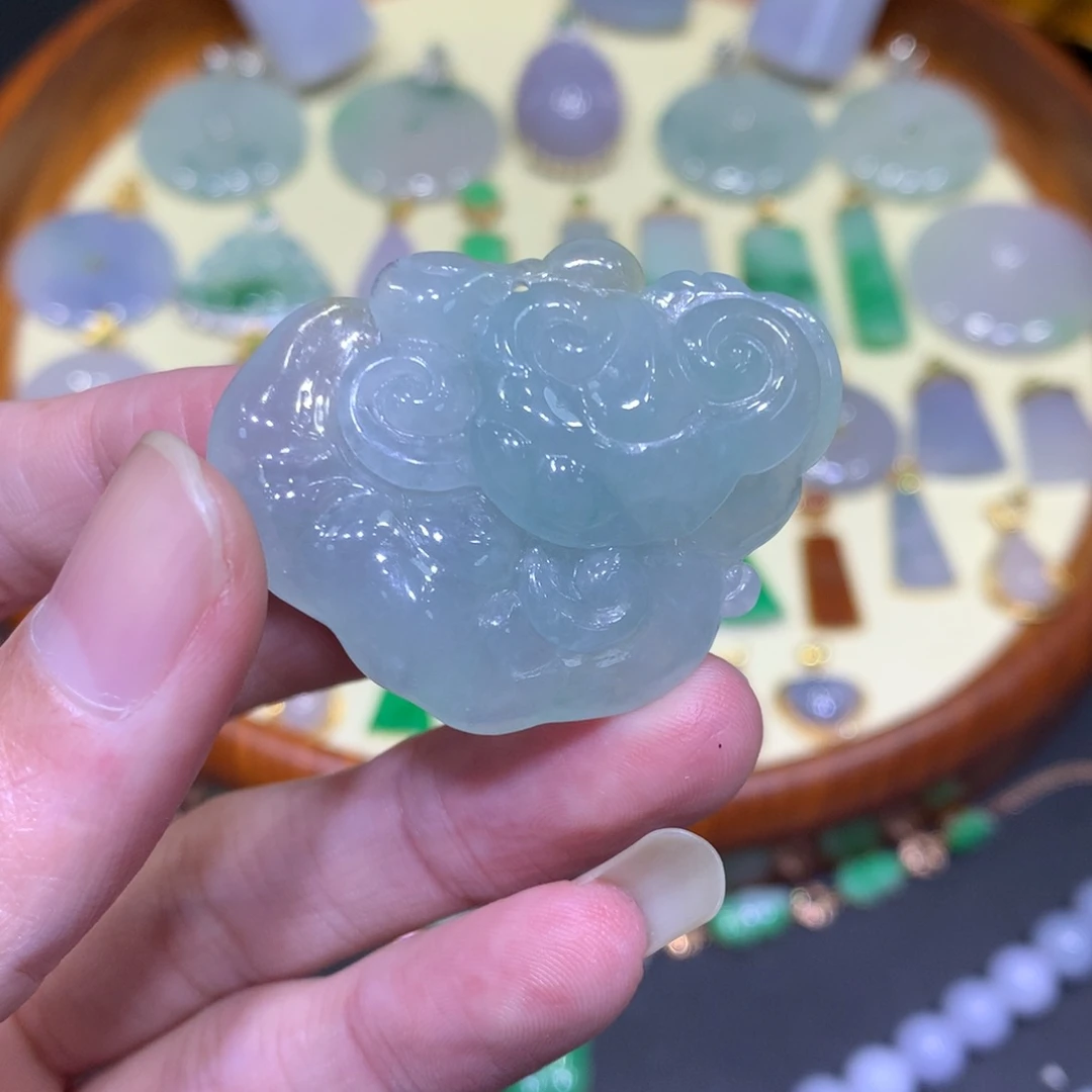 翡翠吊坠(不含链)未镶嵌