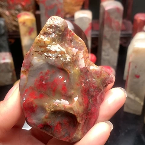 昌化石昌化鸡血石原石