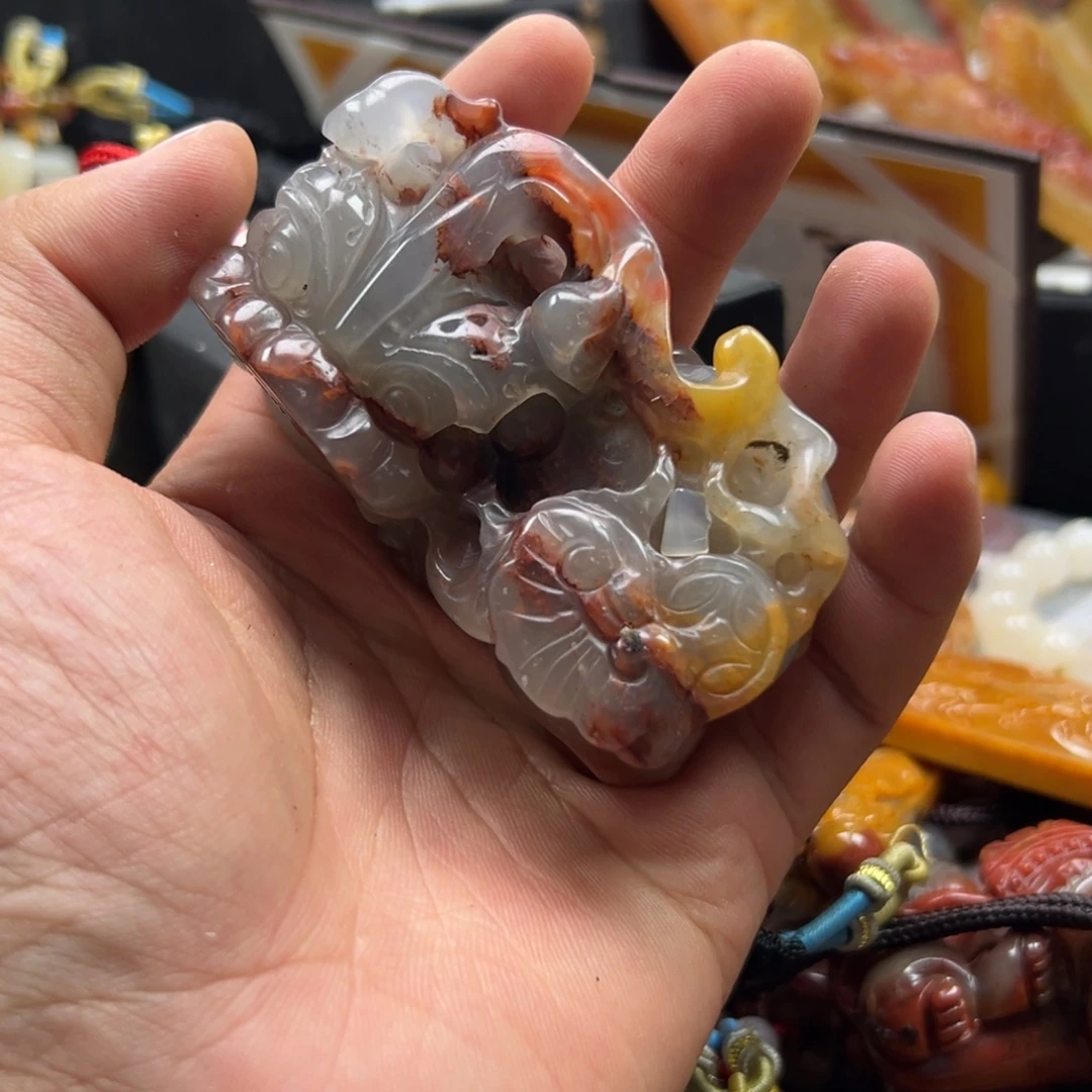 石英质玉（黄龙玉）未镶嵌多选一发货
